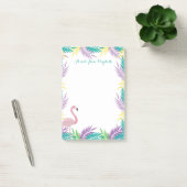 Post-it® Feuilles de palmier flamants roses (Bureau)