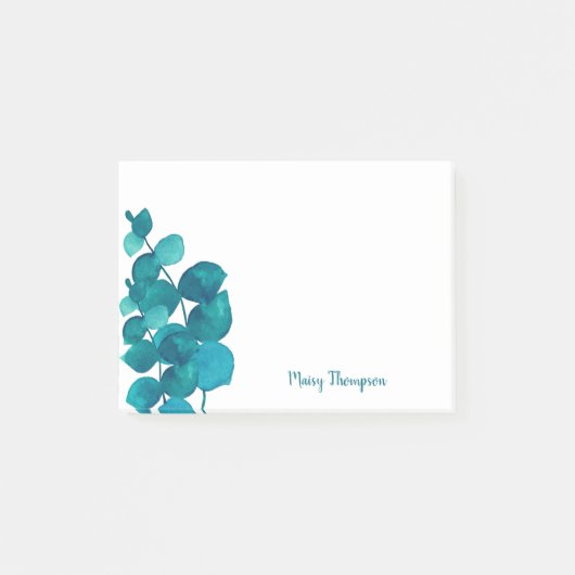 Post-it® Feuilles d'eucalyptus Personnalisées (Devant)