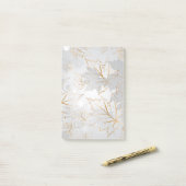 Post-it® Feuilles d'or 3 (Sur un bureau)