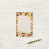 Post-it® Feuilles et lignes douillettes (Sur un bureau)