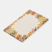 Post-it® Feuilles et lignes douillettes (Incliné)