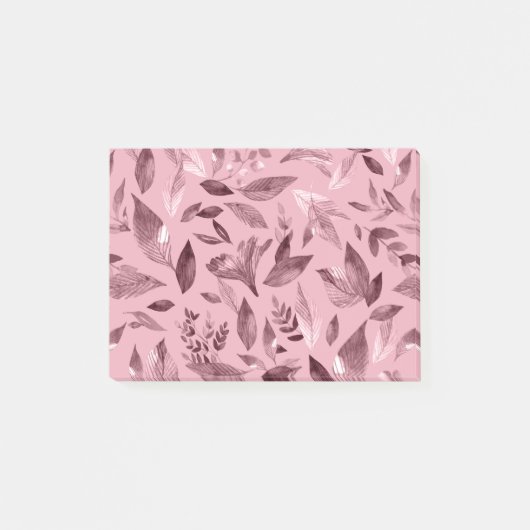Post-it® Feuilles tombées aquarelle 3 (Devant)