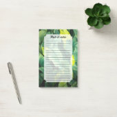 Post-it® Feuilles tropicales, botanique abstraite, jungle, (Bureau)