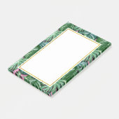 Post-it® Feuilles tropicales vertes exotiques (Incliné)
