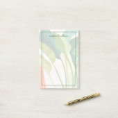 Post-it® Feuilles tropicaux (Sur un bureau)