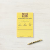 Post-it® Feuillets d'ordre de travail (Sur un bureau)