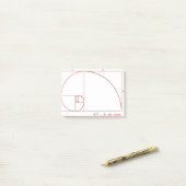 Post-it® Fibonacci (Sur un bureau)