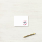Post-it® Fier d'être une infirmière (Sur un bureau)