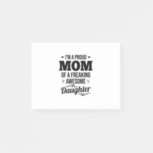 Post-it® Fier Maman D'Une Fille Impressionnante