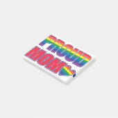 Post-it® Fier maman Gay pride (Incliné)