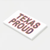 Post-it® Fière Bleuet du Texas Fier (Incliné)