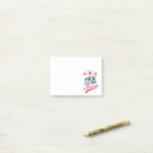 Post-it® Fière d'être infirmière (Sur un bureau)