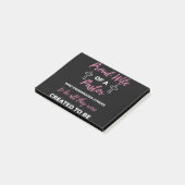 Post-it® Fière Femme D'Un Pasteur Qui Encourage (Incliné)