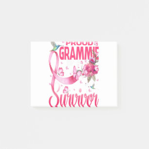 Post-it® Fière Grammie D'Un Survivant Cancer Du Sein
