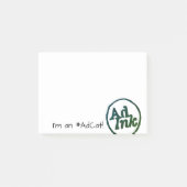 Post-it® Fierté collante d'AdCat ! (Devant)