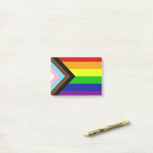 Post-it® Fierté LGBTQ+ (Sur un bureau)
