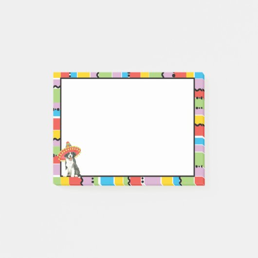 Post-it® Fiesta border collie (Devant)