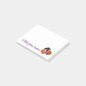 Post-it® Figues violettes frites Ripe frites Fruit Fig Tree (Incliné)