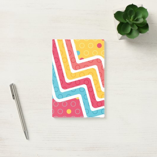 Post-it® Figures géométriques 4 (Bureau)