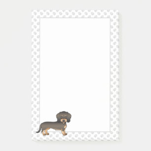 Post-it® Fil de sanglier Haired Dachshund Dessin dessiné Ch