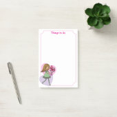 Post-it® Fille aux fleurs (Bureau)