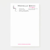 Post-it® Fille avec l'icône de marquage à chaud de (Devant)