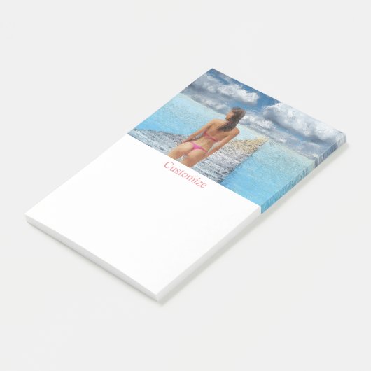 Post-it® Fille Bikini Thunder_Cove (Incliné)