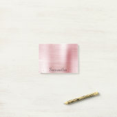 Post-it® Fille Blush Glam Rose Gold Sparkle Confetti (Sur un bureau)