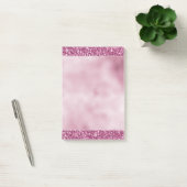 Post-it® Fille Glitzy Parties scintillant rose (Bureau)