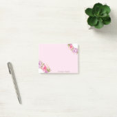 Post-it® Fille mignonne Stylish Chic Floral - Personnalisé (Bureau)