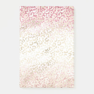 Post-it® Fille Parties scintillant rose Glam Empreinte de l