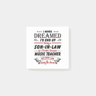Post-it® Fils En Droit De L'Enseignant De Musique Awesome