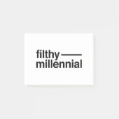 Post-it® Filthy Millennial (Devant)