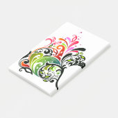 Post-it® Fine mignon Cool Girl Retro Floral Mode (Incliné)