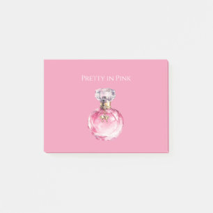 Post-it® Flacon de parfum Pretty in Pink avec charme de che
