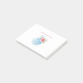 Post-it® Flacon de Parfum Rose Bleu Aqua Blanc (Incliné)