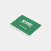 Post-it® Flag d'Arabie saoudite (Incliné)