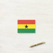 Post-it® Flag du Ghana (Sur un bureau)
