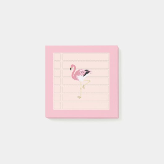 Post-it® Flamant rose (Devant)