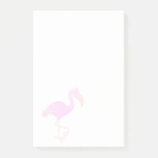 Post-it® Flamant rose (Devant)
