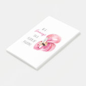 Post-it® Flamant rose Aquarelle Exotique Rose Moderne Avec  (Incliné)