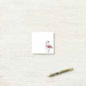 Post-it® Flamant rose fabuleux (Sur un bureau)