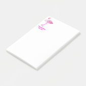Post-it® Flamant rose gloire (Incliné)