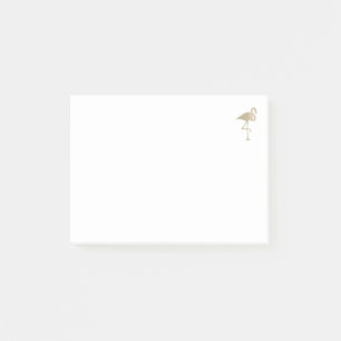 Post-it® Flamant rose Parties scintillant