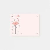Post-it® Flamant rose rose (Devant)