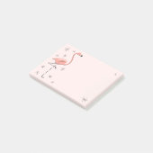 Post-it® Flamant rose rose (Incliné)