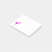 Post-it® Flamant rose rose (Incliné)