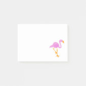 Post-it® Flamant rose rose (Devant)