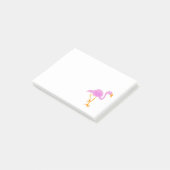Post-it® Flamant rose rose (Incliné)