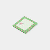 Post-it® Flamant rose rose Post It Notes Cadeau (Incliné)